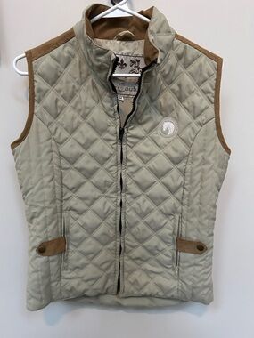 Equine Country Quilted Vest M